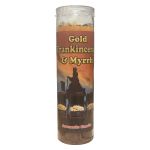 Mama Mojo - Prepared Aromatic 7 Day Candle - Gold Frankincense & Myrrh